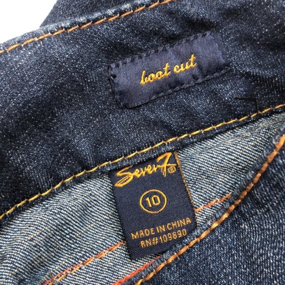 LIKE NEW SEVEN7 BOOT CUT JEANS 10/30x32 ⭐️ - Picture 7 of 14